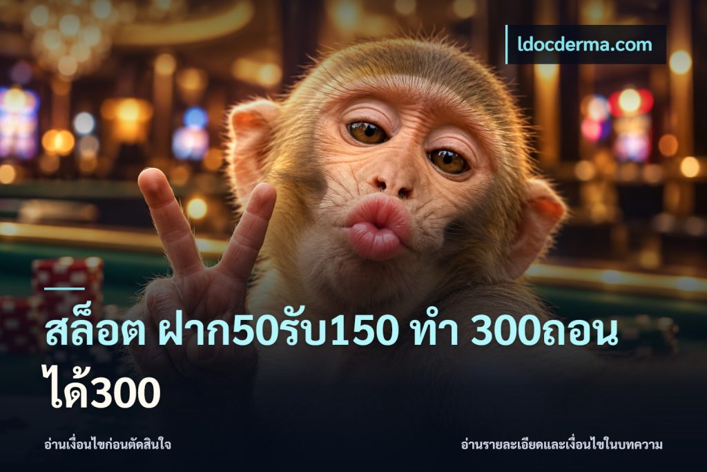 สล็อต ฝาก50รับ150 ทํา 300ถอนได้300