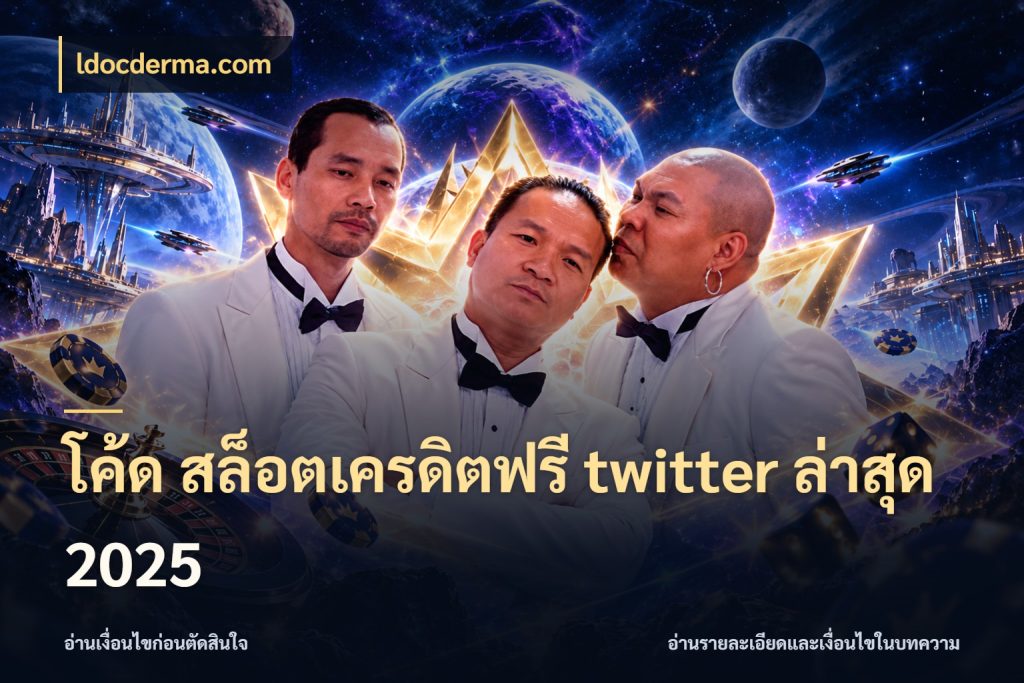 โค้ด สล็อตเครดิตฟรี twitter ล่าสุด 2025 ชนิดเครดิตกับสิทธิ์ที่คุณอยากรู้ สไตล์ ldocderma.com