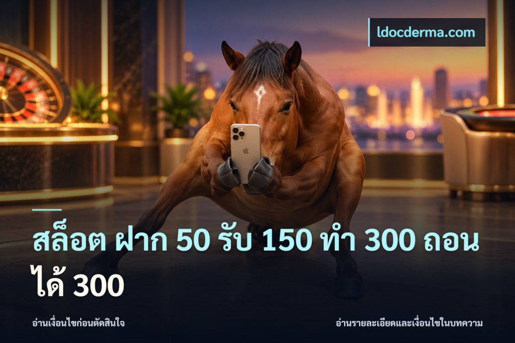 สล็อต ฝาก 50 รับ 150 ทํา 300 ถอนได้ 300