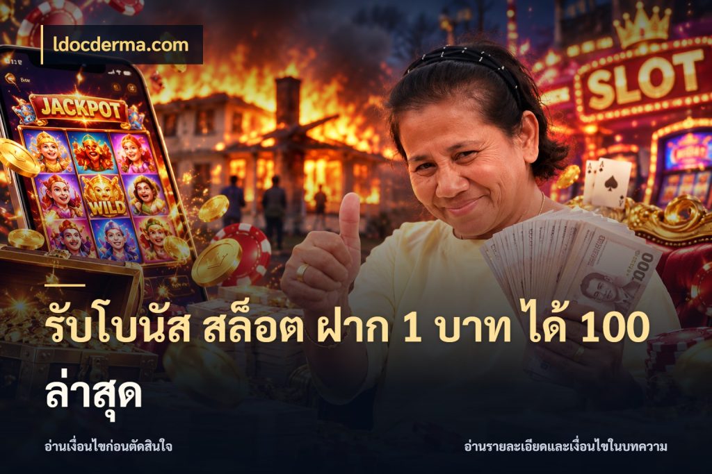 รับโบนัส สล็อต ฝาก 1 บาท ได้ 100 ล่าสุด สายโบนัสเลือกจังหวะสนุกได้อย่างไร สไตล์ ldocderma.com