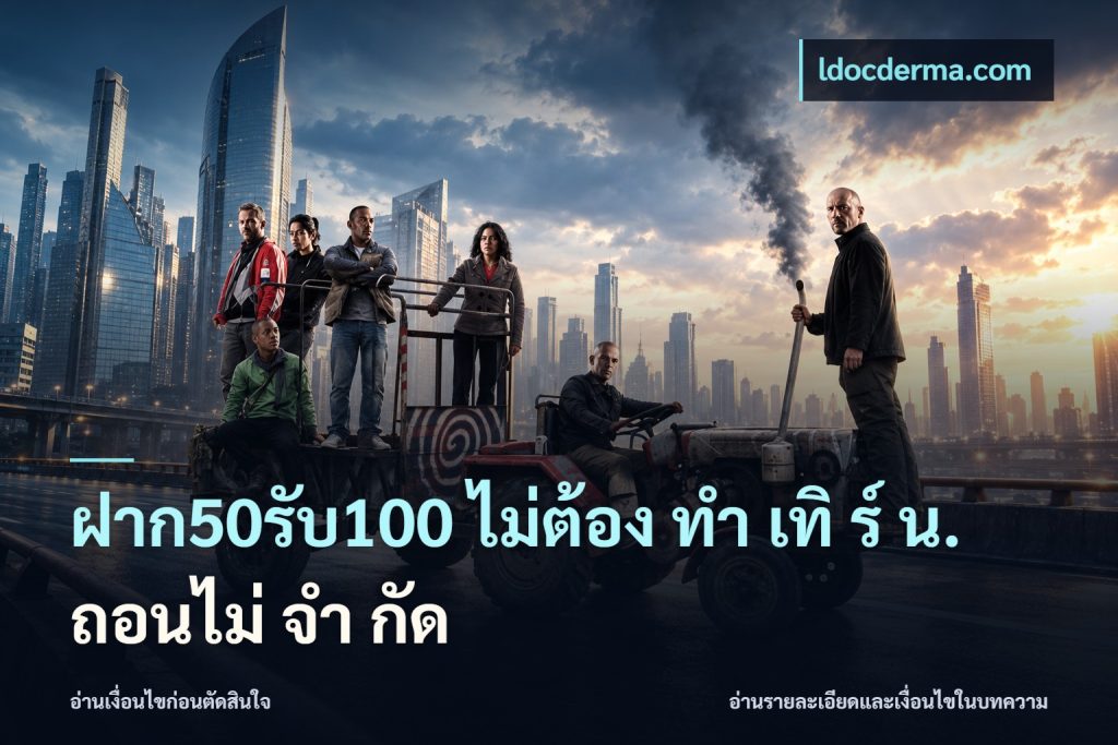 ฝาก50รับ100 ไม่ต้อง ทํา เทิ ร์ น. ถอนไม่ จํา กัด