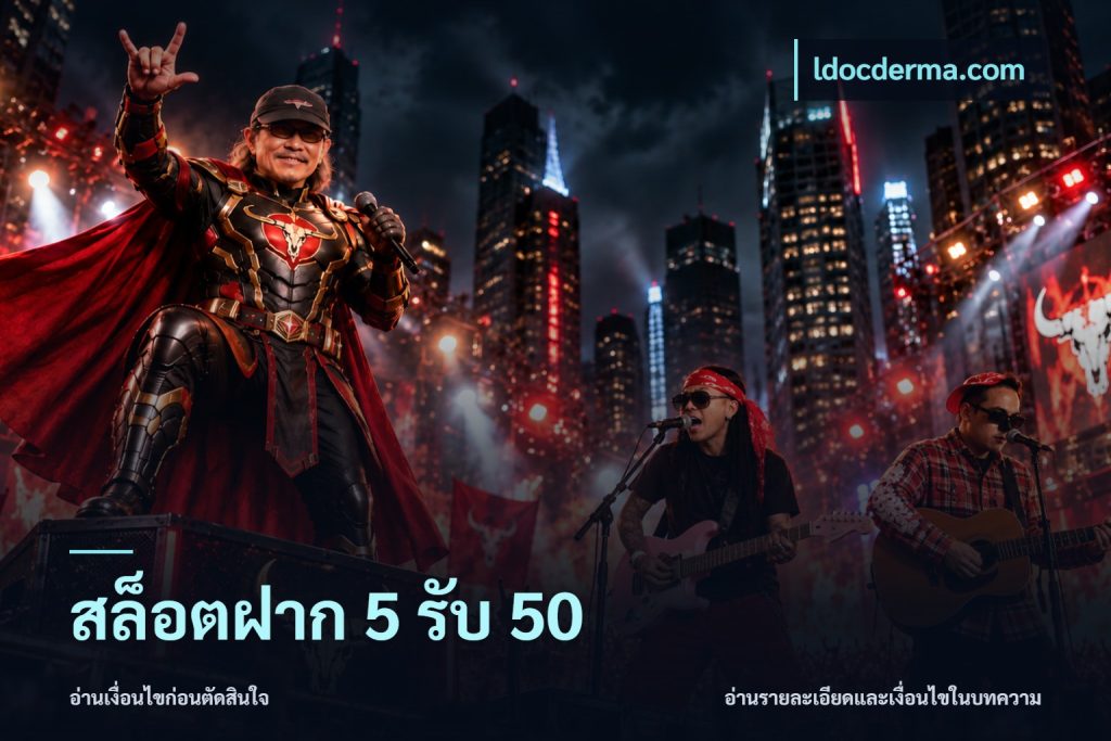 สล็อตฝาก 5 รับ 50