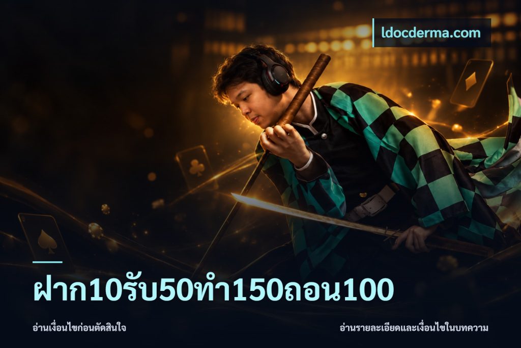ฝาก10รับ50ทํา150ถอน100
