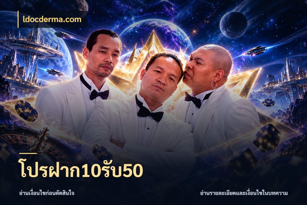 โปรฝาก10รับ50 สนุกกับตัวเลือกโปรในสไตล์ของคุณ กับ ldocderma.com