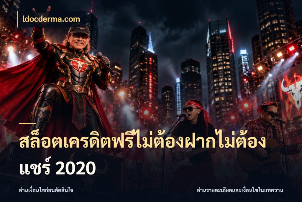 สล็อตเครดิตฟรีไม่ต้องฝากไม่ต้องแชร์ 2020 จับมุมเด่นของเครดิตฟรีให้ตรงใจ กับ ldocderma.com