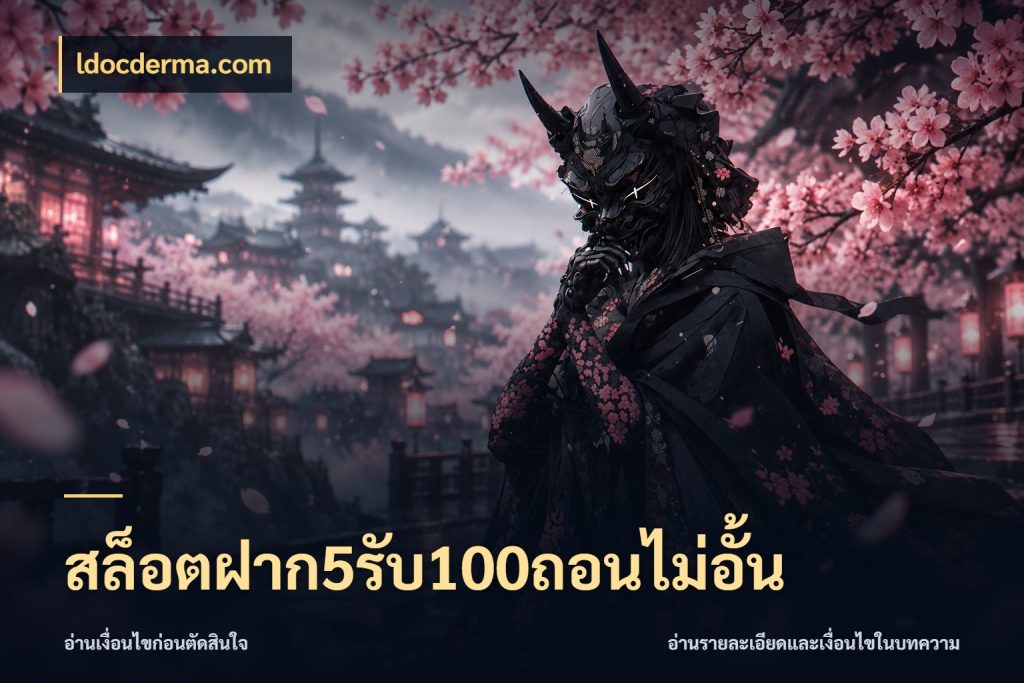 สล็อตฝาก5รับ100ถอนไม่อั้น ยอดฝากและยอดรับในมุมของคนชอบลุ้น สไตล์ ldocderma.com