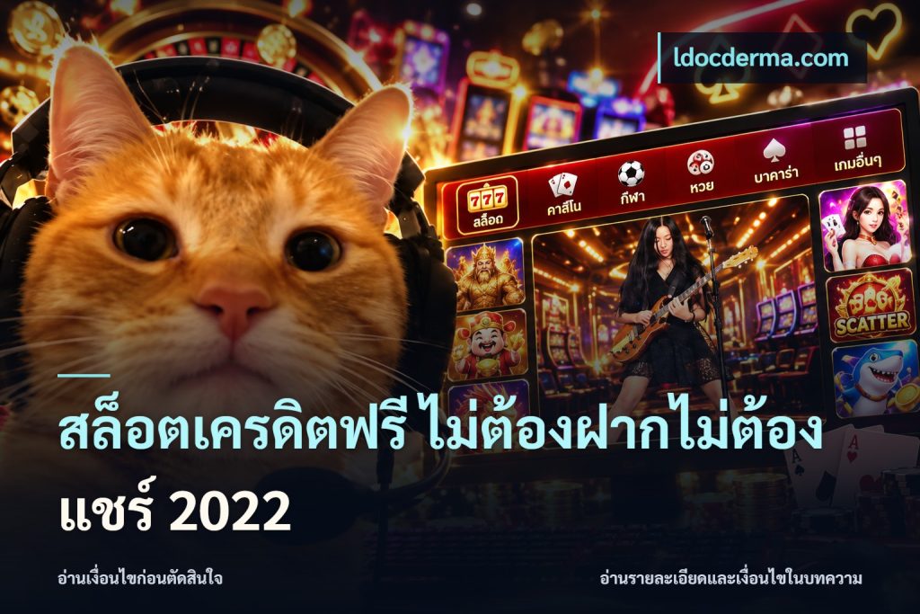 สล็อตเครดิตฟรี ไม่ต้องฝากไม่ต้องแชร์ 2022