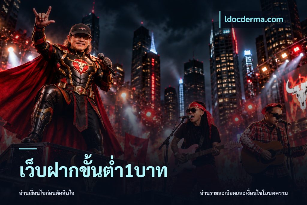 เว็บฝากขั้นต่ำ1บาท