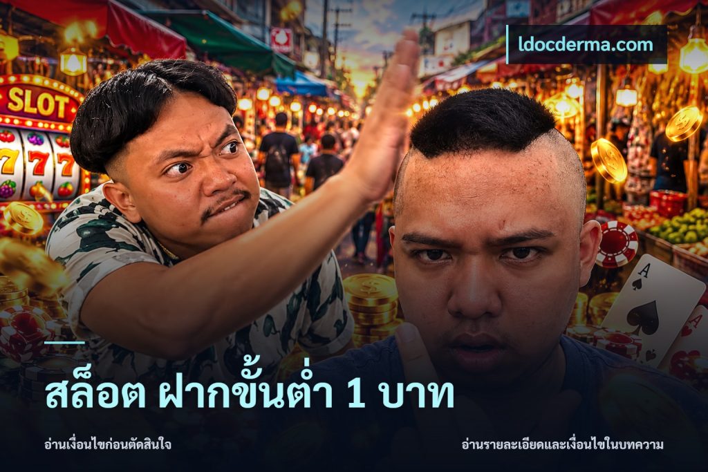 สล็อต ฝากขั้นต่ำ 1 บาท