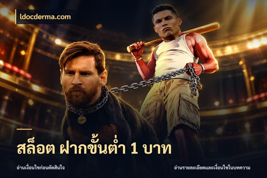 สล็อต ฝากขั้นต่ำ 1 บาท ทุนเบาก็มีสีสันในจังหวะของคุณ กับ ldocderma.com