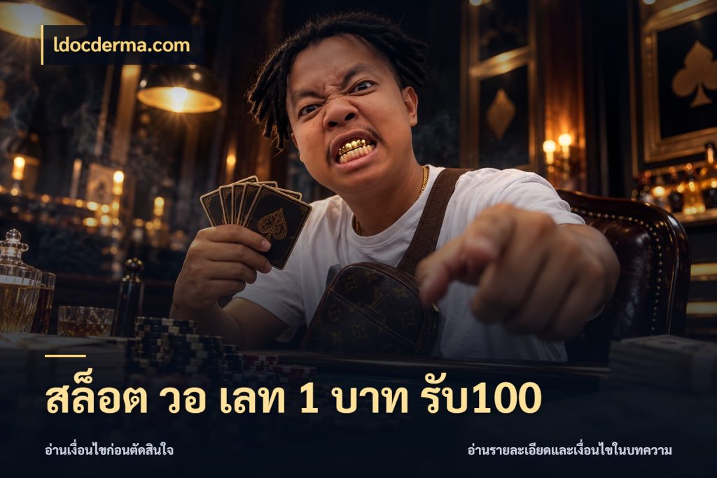 สล็อต วอ เลท 1 บาท รับ100 เครดิตกับรูปแบบโปรที่ตรงใจ กับ ldocderma.com