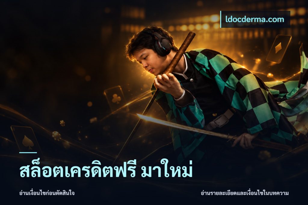 สล็อตเครดิตฟรี มาใหม่