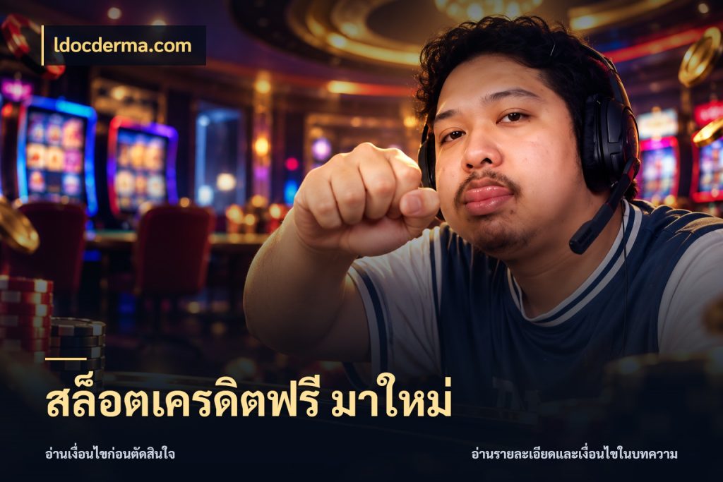 สล็อตเครดิตฟรี มาใหม่ เครดิตฟรีในมุมที่สายโบนัสสนใจ สไตล์ ldocderma.com