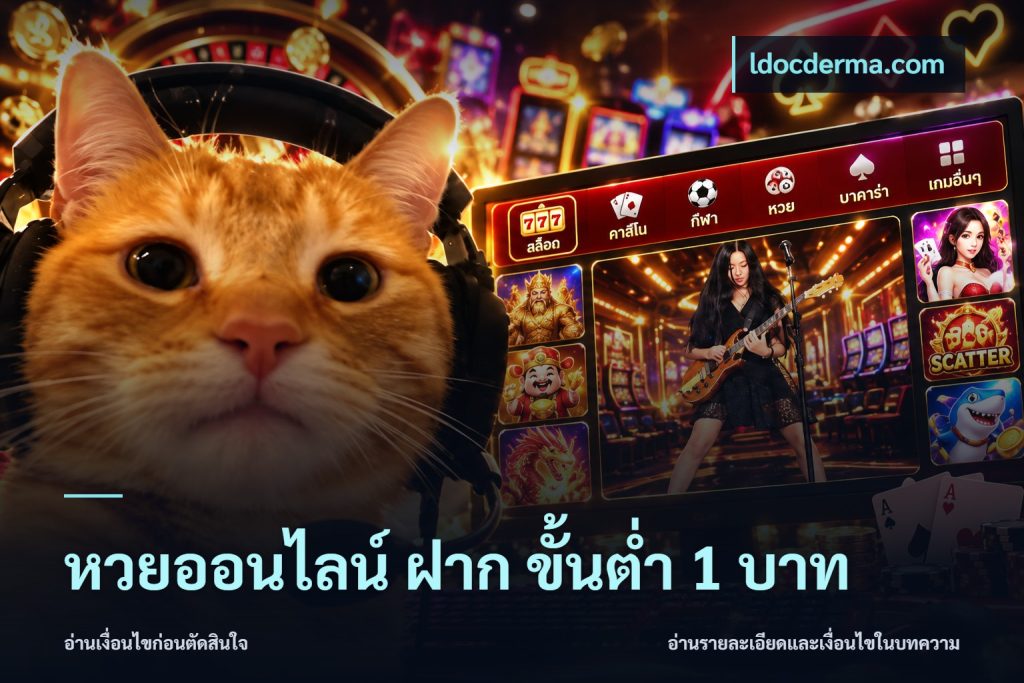 หวยออนไลน์ ฝาก ขั้นต่ำ 1 บาท
