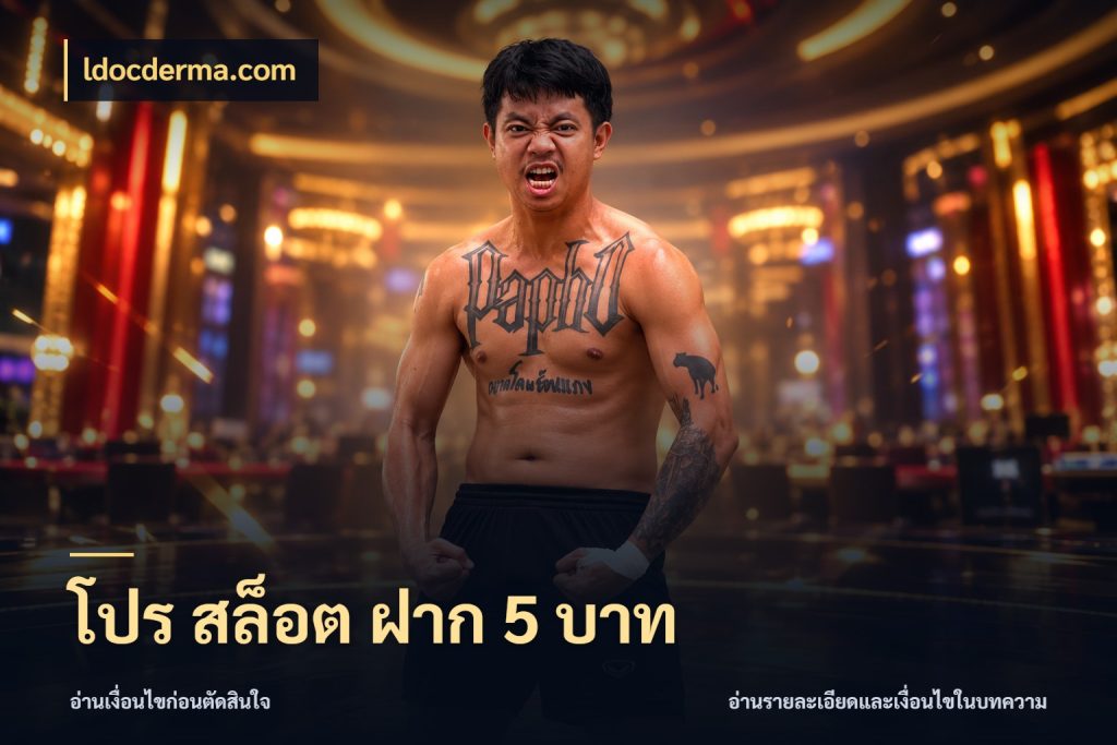 โปร สล็อต ฝาก 5 บาท จัดจังหวะสนุกให้เข้ากับงบที่ตั้งไว้ กับ ldocderma.com