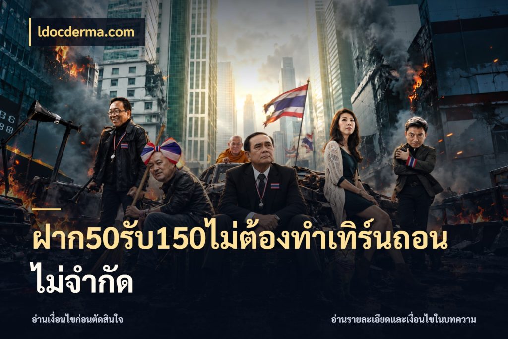 ฝาก50รับ150ไม่ต้องทําเทิร์นถอนไม่จํากัด โปรกับเกมที่ชอบเลือกให้ตรงสไตล์ ในมุม ldocderma.com