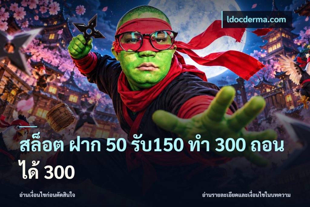 สล็อต ฝาก 50 รับ150 ทํา 300 ถอนได้ 300