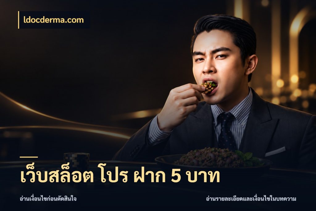 เว็บสล็อต โปร ฝาก 5 บาท ldocderma.com จำนวนเริ่มต้นกับสไตล์เกมที่ชอบ