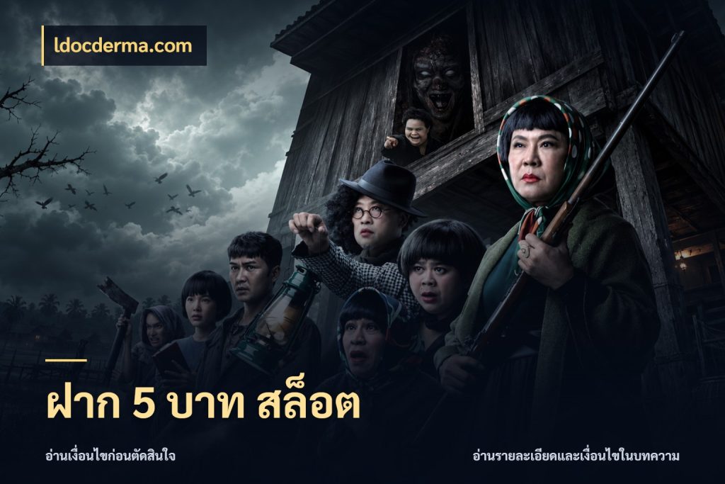 ฝาก 5 บาท สล็อต เงินตั้งต้นกับความสนุกที่คุณกำหนด กับ ldocderma.com