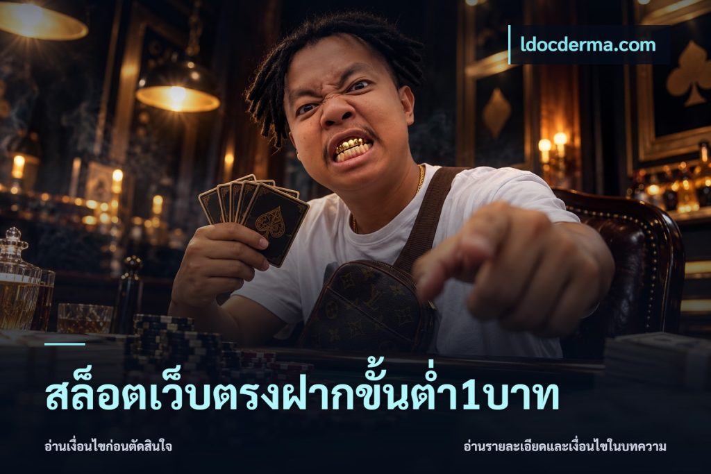 สล็อตเว็บตรงฝากขั้นต่ำ1บาท