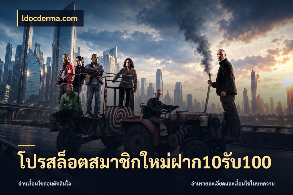 โปรสล็อตสมาชิกใหม่ฝาก10รับ100 จับคู่โบนัสกับสไตล์เกมที่ชอบ กับ ldocderma.com