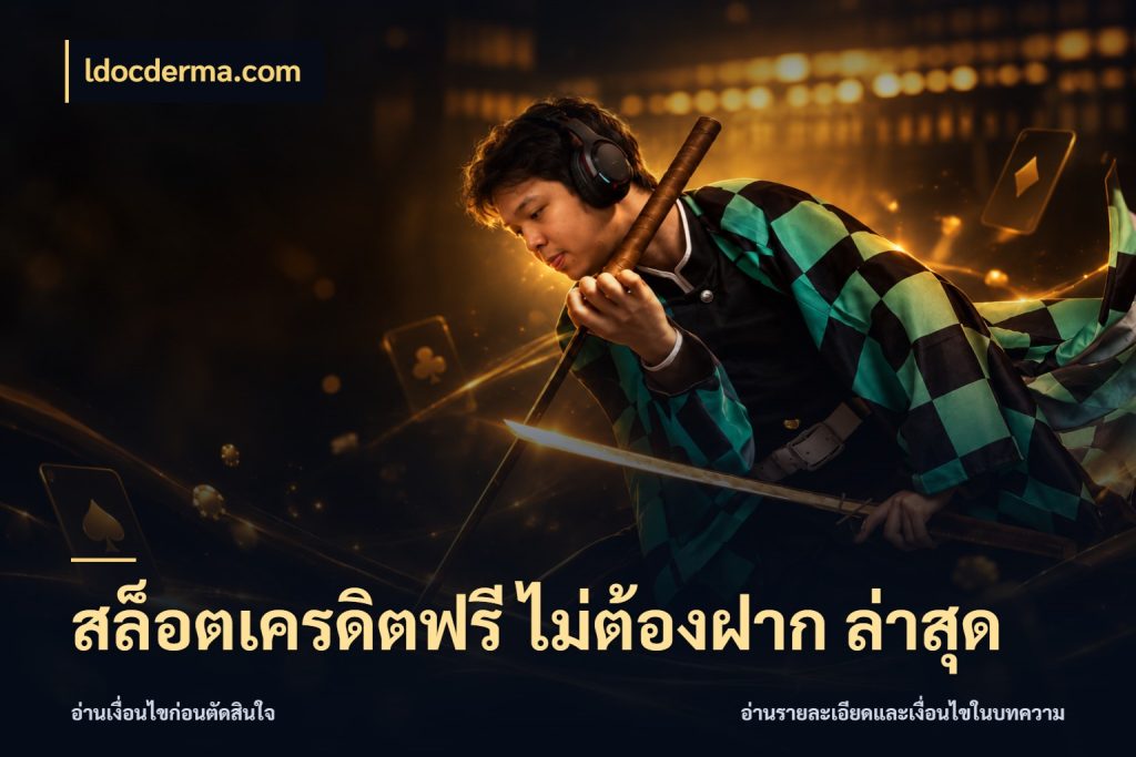 สล็อตเครดิตฟรี ไม่ต้องฝาก ล่าสุด ldocderma.com เปิดประเด็นเครดิตฟรีสำหรับคนชอบลุ้น