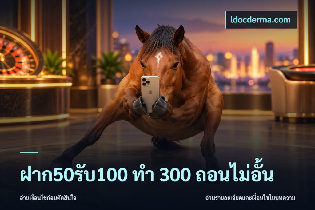 ฝาก50รับ100 ทํา 300 ถอนไม่อั้น