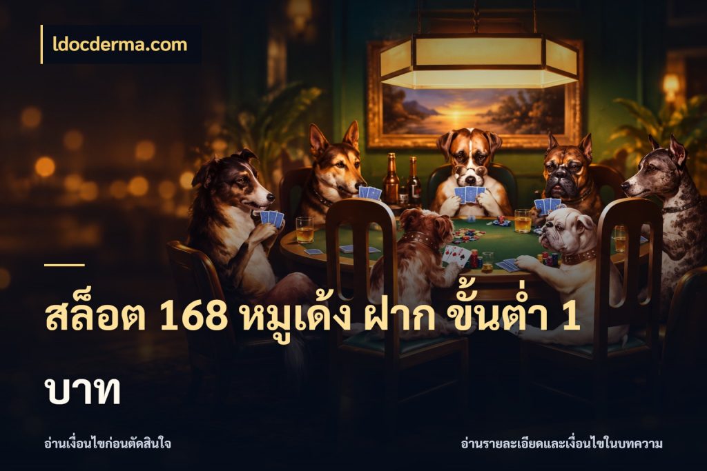 สล็อต 168 หมูเด้ง ฝาก ขั้นต่ำ 1 บาท เลือกสไตล์จากยอดและรูปแบบที่ตรงใจ สไตล์ ldocderma.com