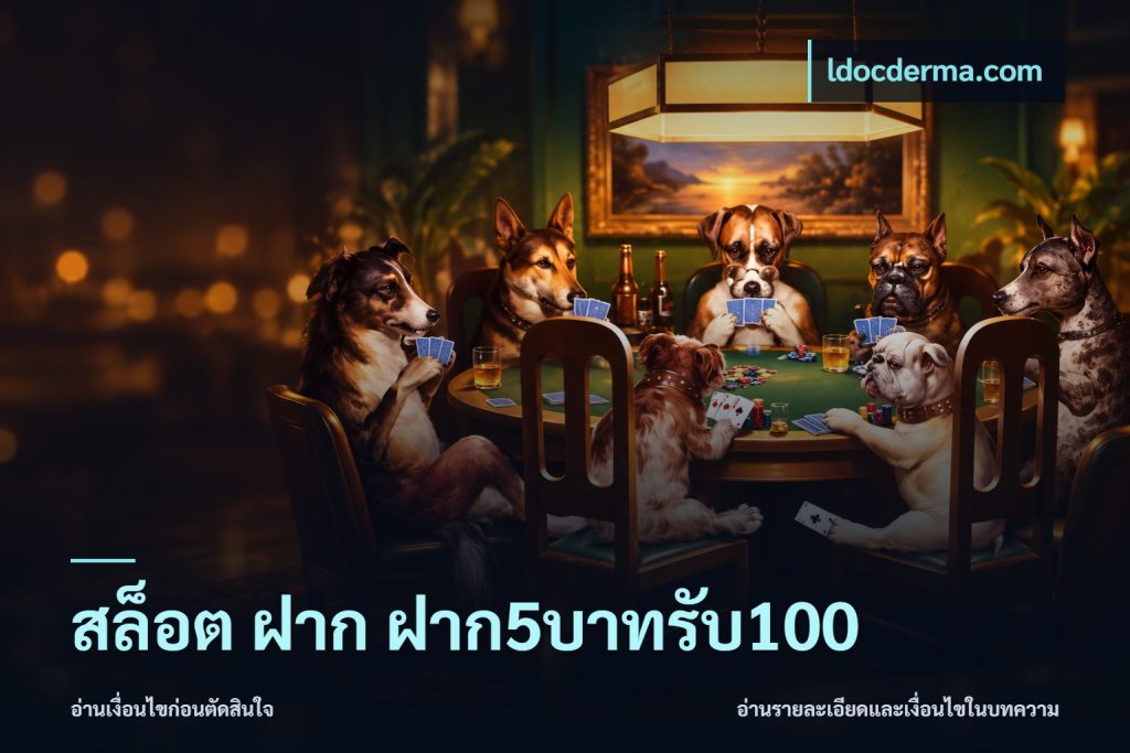 สล็อต ฝาก ฝาก5บาทรับ100