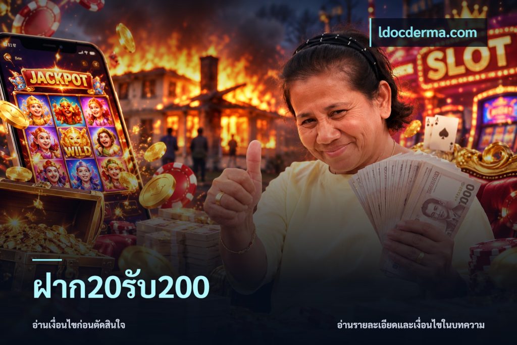 ฝาก20รับ200