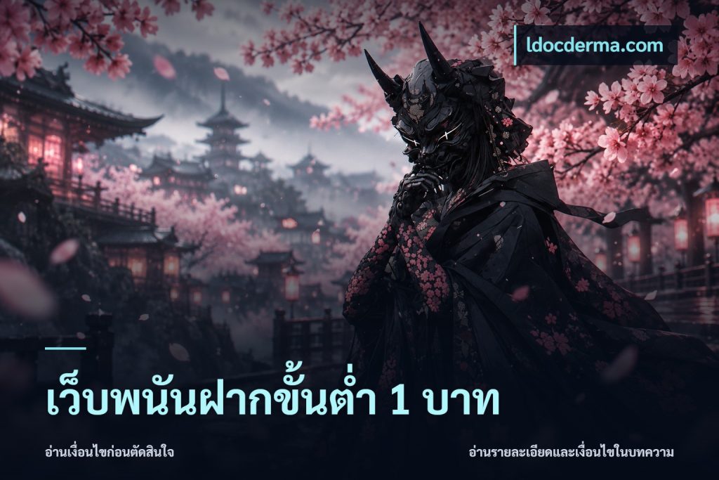 เว็บพนันฝากขั้นต่ำ 1 บาท