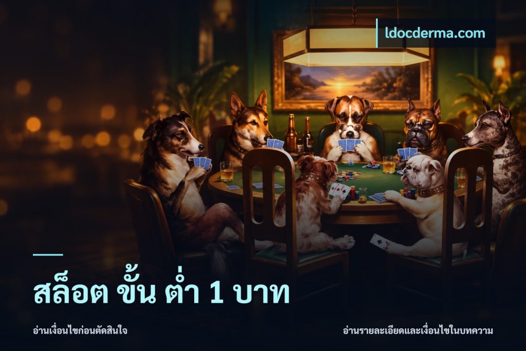 สล็อต ขั้น ต่ํา 1 บาท