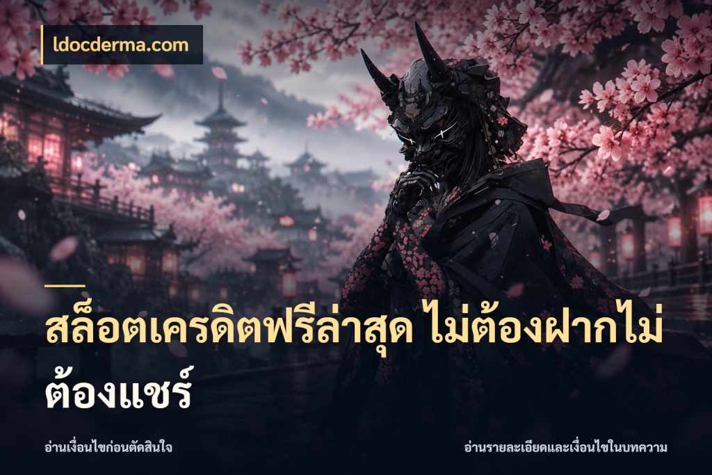 สล็อตเครดิตฟรีล่าสุด ไม่ต้องฝากไม่ต้องแชร์ เปิดประเด็นเครดิตฟรีสำหรับคนชอบลุ้น ในมุม ldocderma.com