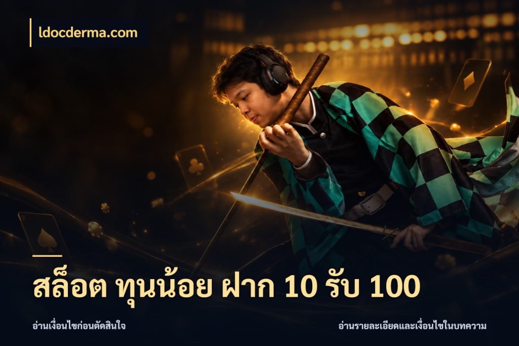สล็อต ทุนน้อย ฝาก 10 รับ 100 ldocderma.com จุดเด่นของเครดิตที่คนชอบเกมอยากรู้