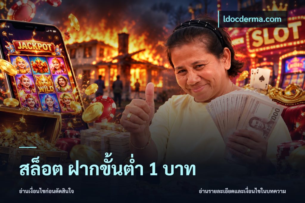 สล็อต ฝากขั้นต่ํา 1 บาท
