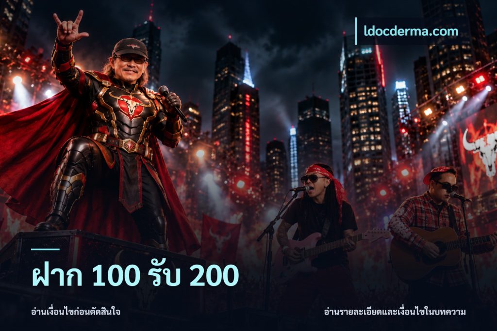 ฝาก 100 รับ 200