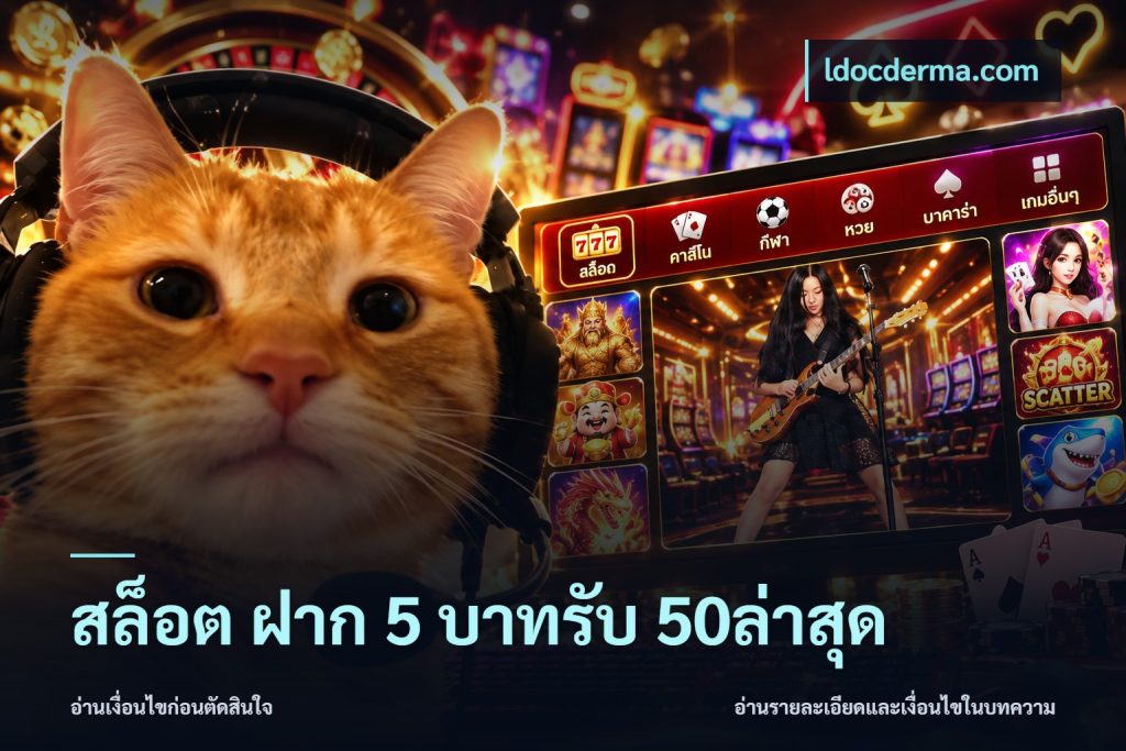 สล็อต ฝาก 5 บาทรับ 50ล่าสุด