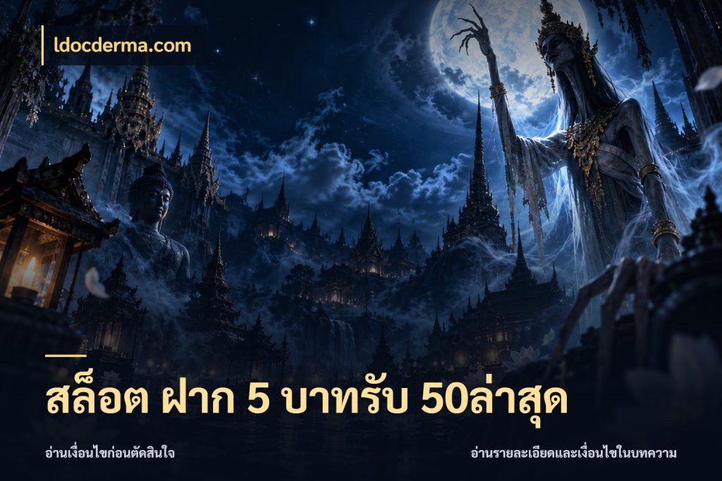 สล็อต ฝาก 5 บาทรับ 50ล่าสุด โปรกับเกมที่ชอบเลือกให้ตรงสไตล์ ในมุม ldocderma.com