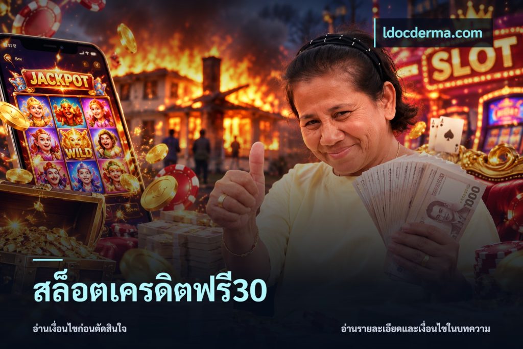 สล็อตเครดิตฟรี30