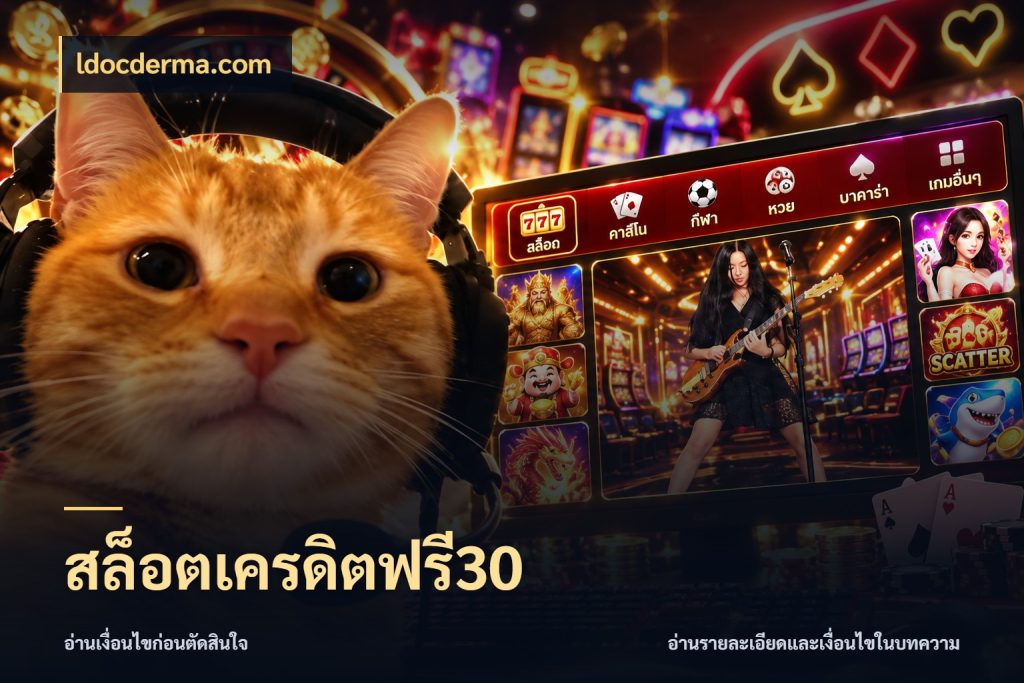 สล็อตเครดิตฟรี30 ldocderma.com จับมุมเด่นของเครดิตฟรีให้ตรงใจ