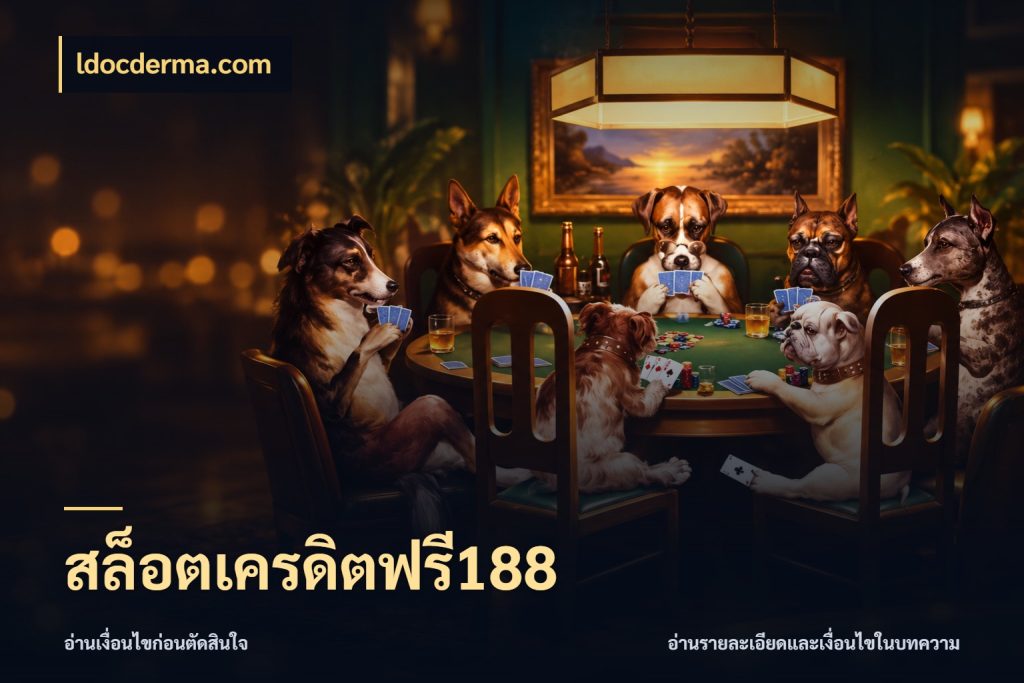 สล็อตเครดิตฟรี188 เครดิตฟรีในมุมที่สายโบนัสสนใจ ในมุม ldocderma.com
