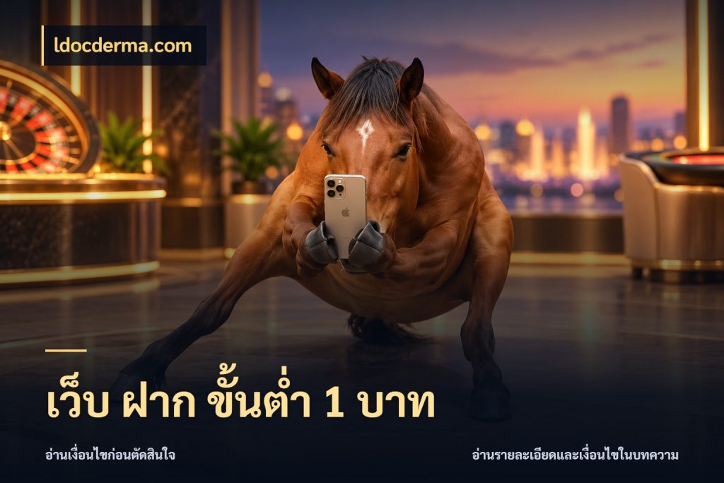 เว็บ ฝาก ขั้นต่ำ 1 บาท สายทุนน้อยเลือกความสนุกให้พอดี ในมุม ldocderma.com