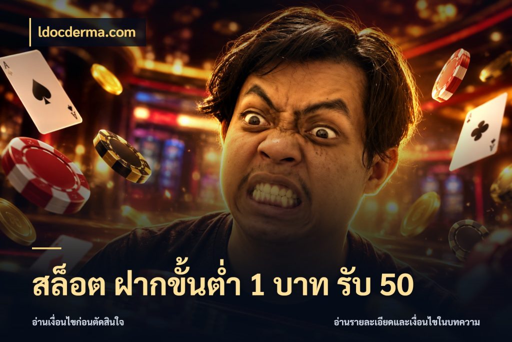 สล็อต ฝากขั้นต่ำ 1 บาท รับ 50 ldocderma.com สายโบนัสเลือกจังหวะสนุกได้อย่างไร