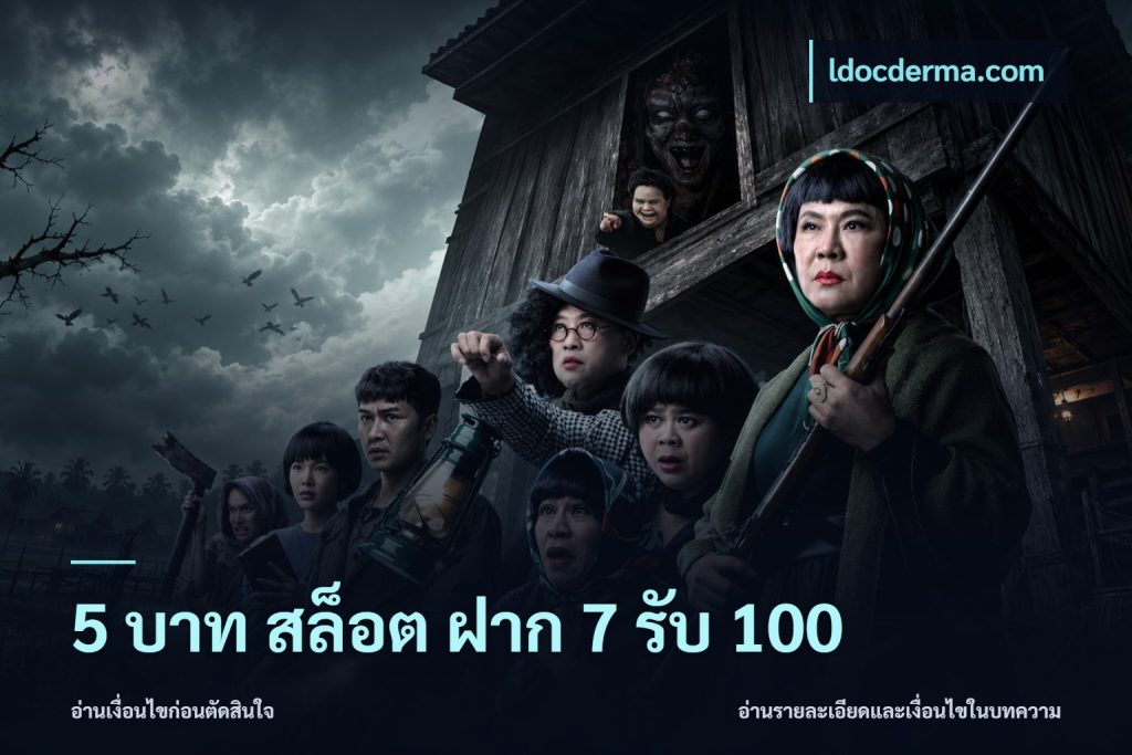 5 บาท สล็อต ฝาก 7 รับ 100