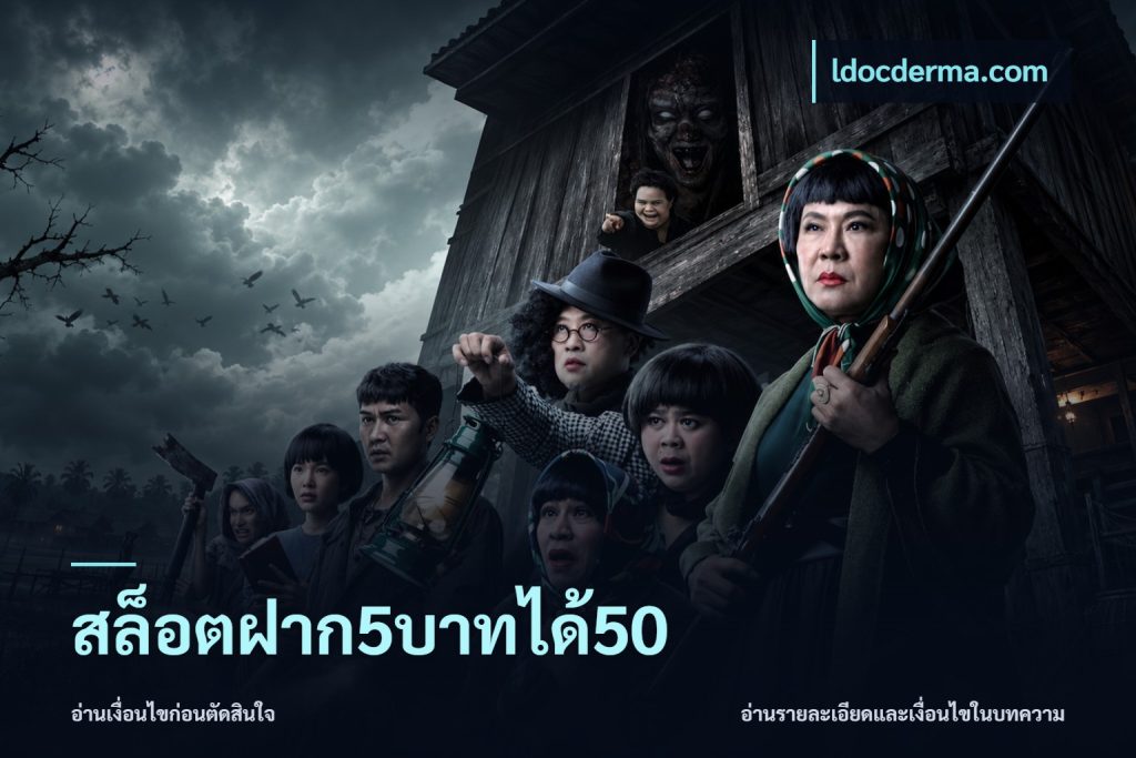 สล็อตฝาก5บาทได้50