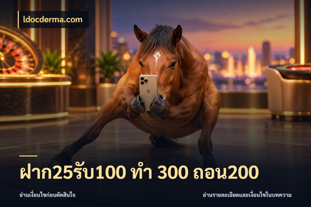 ฝาก25รับ100 ทํา 300 ถอน200 โปรยอดรับที่สายเกมสนใจ สไตล์ ldocderma.com