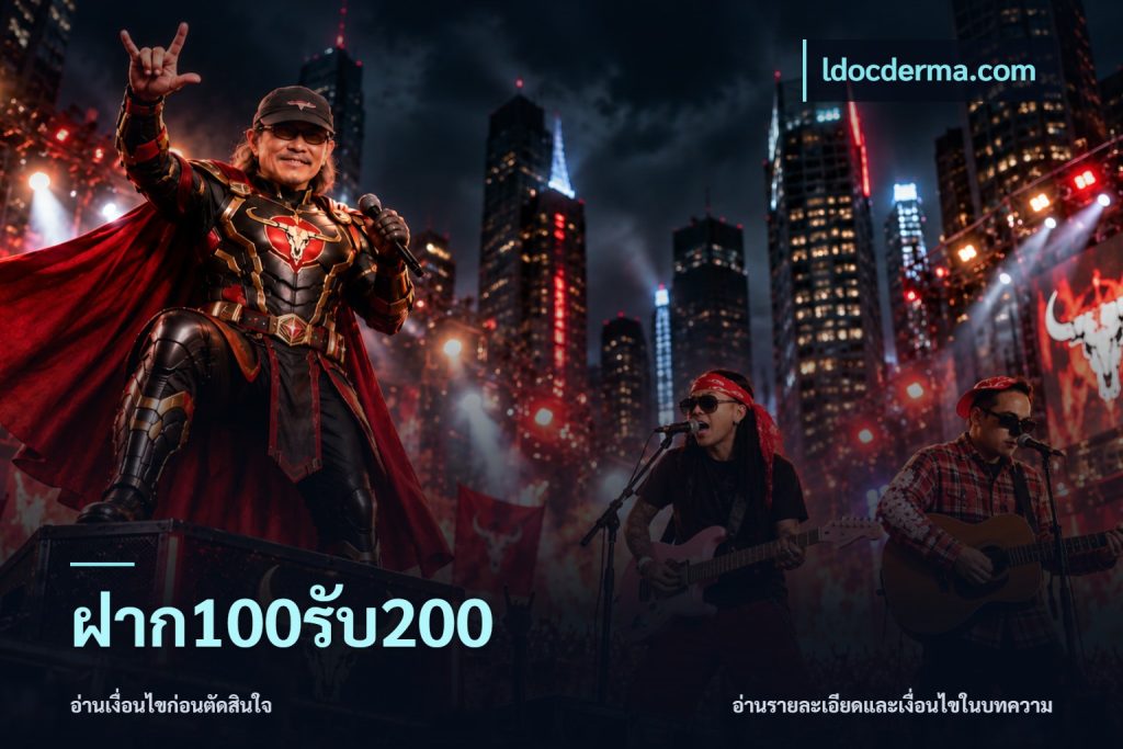 ฝาก100รับ200