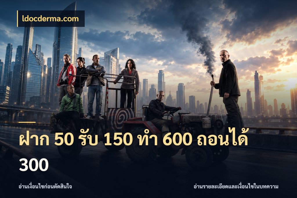ฝาก 50 รับ 150 ทํา 600 ถอนได้ 300 รูปแบบโบนัสกับสิทธิ์ของสายเกม สไตล์ ldocderma.com