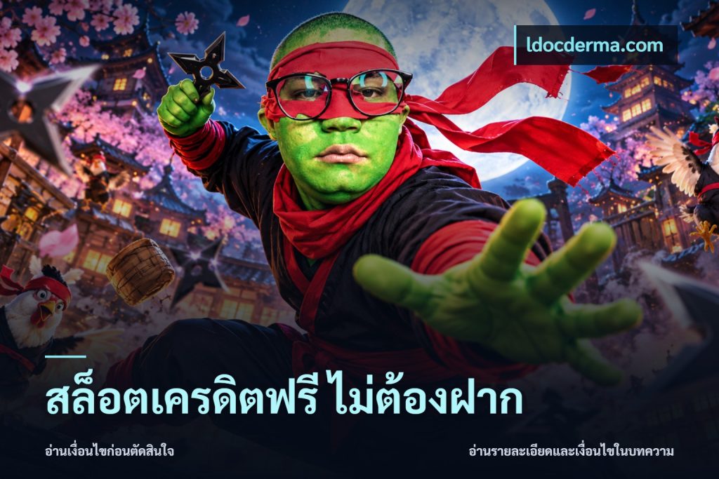 สล็อตเครดิตฟรี ไม่ต้องฝาก