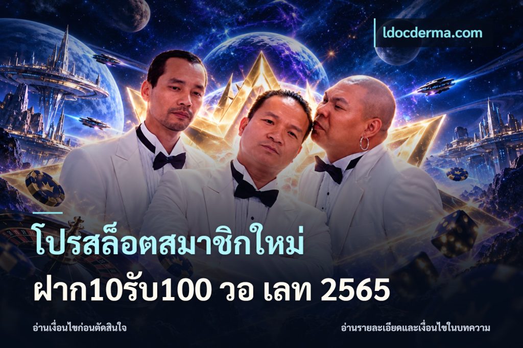โปรสล็อตสมาชิกใหม่ ฝาก10รับ100 วอ เลท 2565